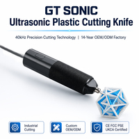 Cutter à ultrasons pour plastique, outil de découpe de ruban satiné industriel à ultrasons, couteau à ultrasons