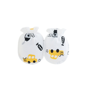 Venta al por mayor guantes de bebé <span class=keywords><strong>antiarañazos</strong></span> cara algodón recién nacido 0-6 meses puede morder protección de manos anticomida moda de invierno - Product Image 6