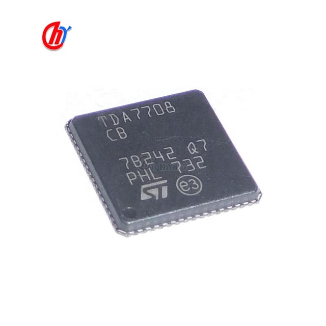 CHY Tuners RF IC VFQFPN-64 TDA7708CB TDA7708CBTR