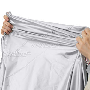 Housse de voiture complète 190T imperméable, anti-UV, anti-poussière, protection extérieure, housse de protection universelle pour SUV, compatible avec VW/Toyota/BMW/Benz/Audi - Product Image 6