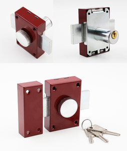 <span class=keywords><strong>Serrure</strong></span> à mortaiser en fer pour <span class=keywords><strong>portail</strong></span> et porte <span class=keywords><strong>de</strong></span> maison avec demi-cylindre en laiton, 3 clés, antivol pour portes intérieures en bois - Product Image 5