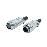 Connecteur industriel PLS16 de type raccordement carré et circulaire, 2, 3, 4, 5, 6, 7, 8, 9 broches, prise et fiche aviation mâle/femelle