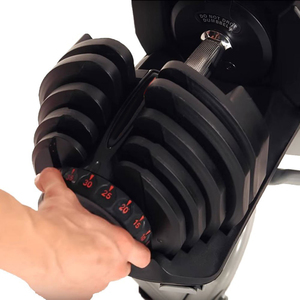 Adjustable 40 <strong>kg</strong> Rubber Dumbbell Home Gym Smart Exercise Fitness Equipment with Quick Dial Custom Logo <strong>5</strong> to 40 <strong>kg</strong> Free <strong>Weights</strong> - Product Image 2