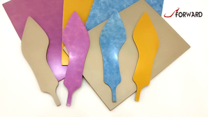 Hoja de suela de goma de Color dorado nacarado, fabricante de alta calidad, a buen precio - Product Image 3