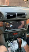 Kablosuz Carplay Android Auto 10.25" Android 16 Araç Radyosu BMW E39 E53 M5 1995-2003 GPS Navigasyon 4G WIFI IPS Ekran