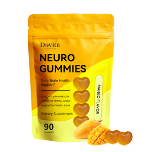 Gomitas Nootrópicas para el Rendimiento Mental de Estudiantes con Omega-3 y Zinc, Suplemento Nootrópico Inteligente - Product Image 1