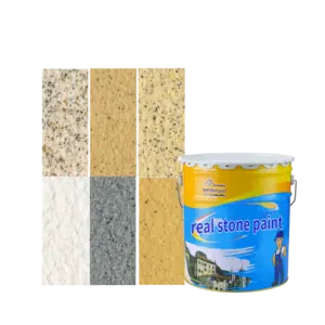 Tự nhiên bất đá hiệu ứng Marbling sơn bên ngoài lớp phủ véc ni cho ngôi nhà bức tường phun applicationmanufactured tại Trung Quốc