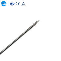Fil orthopédique vétérinaire XC Medico, non résorbable, en acier inoxydable, petit pino articulaire, vis d'ancrage de suture usinée CNC