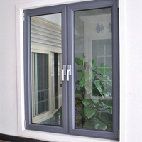 Ventana Abatible Moderna y Profesional de Aluminio con Doble Acristalamiento, Aislamiento Acústico y Antirrobo para Uso Doméstico