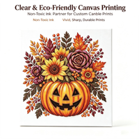 Toile de peinture diamantée personnalisée avec cadre en bois massif et panneau arrière en MDF, contour imprimé personnalisé pour artisanat DIY et décoration intérieure