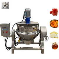 FKJX Poêle à sandwich multifonction avec fonction de remuage, inclinable, pour la cuisson, la confiture, le fondue, et la rôtissure