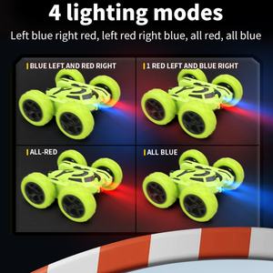 รถบังคับวิทยุ RC รุ่น SJY-Q176 ขับเคลื่อนได้สองด้าน หมุนได้ 360 องศา พร้อมไฟส่องสว่าง ควบคุมด้วยรีโมท 2.4G - Product Image 6