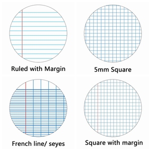 Quaderno Scolastico Personalizzato con Logo, Formato <span class=keywords><strong>A4</strong></span> A5, a Puntini o Righe, per Esercizi Studenteschi - Product Image 5