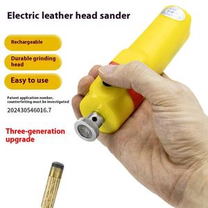 Herramienta eléctrica <span class=keywords><strong>de</strong></span> 14 mm para reparación <span class=keywords><strong>de</strong></span> puntas <span class=keywords><strong>de</strong></span> cuero <span class=keywords><strong>de</strong></span> tacos <span class=keywords><strong>de</strong></span> billar deportivos, con reparador <span class=keywords><strong>de</strong></span> forma <span class=keywords><strong>de</strong></span> arco - Product Image 1