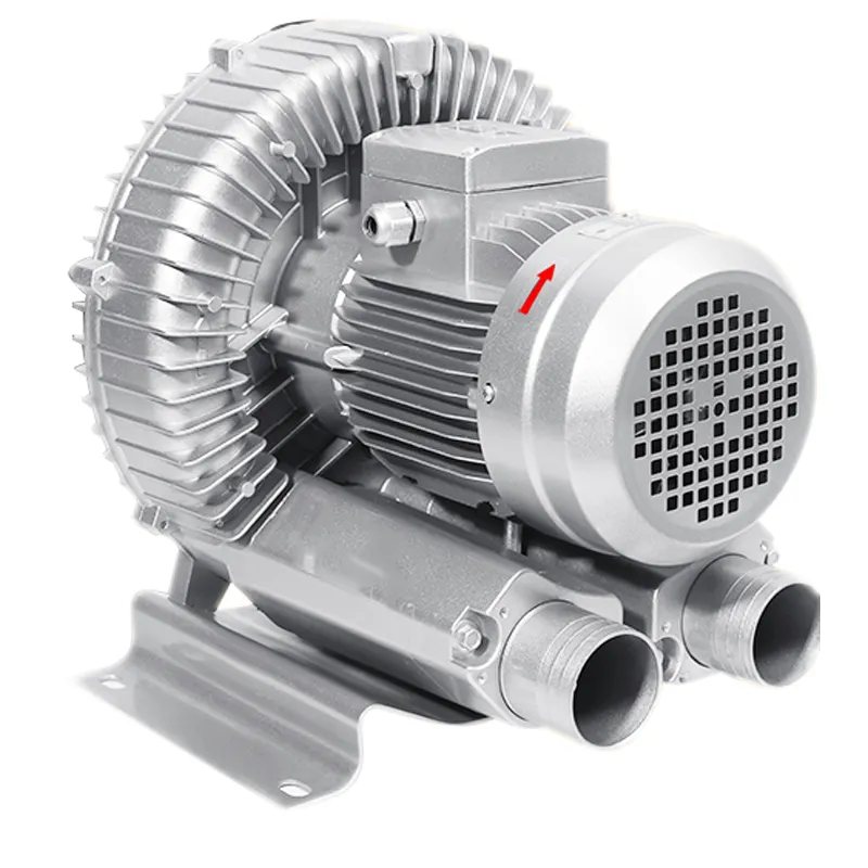 Vortex High Pressure Industrial Air Pump Blower 220V 1PH 750W Dry Blower Fan 