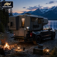 Camper pour pick-up tout-terrain en aluminium, norme australienne pour Hilux Ford Ranger Isuzu D Max