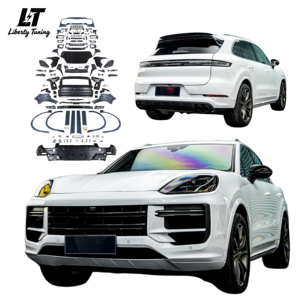 Nouvelle Arrivée 2026 pour <span class=keywords><strong>Porsche</strong></span> <span class=keywords><strong>Cayenne</strong></span> 9Y0.1 2018-2023 : Kit Carrosserie Style <span class=keywords><strong>Turbo</strong></span> 9Y0.2 2025 1:1 avec Feux DRL, Diffuseur et Pare-chocs - Product Image 1