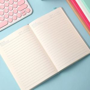 Carnet d'étudiant X1022 couleur macaron, mignon, cahier d'exercices, journal intime, vente en gros d'usine, personnalisable - Product Image 3