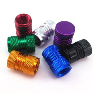 Bouchons de valve en alliage d'aluminium 8V1, couvercles anti-poussière pour moyeux de roues de voiture, multicolores, personnalisables OEM - Product Image 1