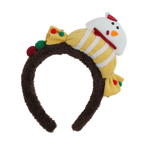Moda estilo navideño banda para la cabeza para niñas niños caramelo muñeco de nieve estrella dulce Linda banda para el cabello para mujeres señoras accesorios para el cabello - Product Image 1