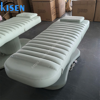 Kisen 2025 Lit de Luxe pour Extensions de Cils, Mobilier de Salon de Beauté, Fauteuil de Beauté Électrique à 3 Moteurs, Table de Massage Facial à Vendre