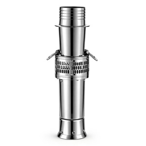 Pompe submersible immergée en acier inoxydable 380V, haute pression, pour l'irrigation des terres agricoles, grand débit, triphasée, eau douce - Product Image 1