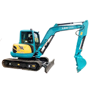 Excavatrices Kubota KX161 d'occasion, excavatrices sur chenilles de 6 tonnes, moteur Cummins, accessoire de pouce Kawasaki, faible nombre d'heures de fonctionnement - Product Image 1