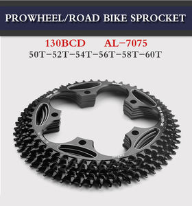 <span class=keywords><strong>Pédalier</strong></span> de vélo de route <span class=keywords><strong>PROWHEEL</strong></span> 130 BCD 170/172,5 mm 50/52/54/56/58/60T Plateaux de <span class=keywords><strong>pédalier</strong></span> avec boîtier de <span class=keywords><strong>pédalier</strong></span> - Product Image 3