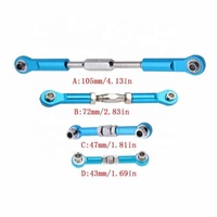 Tige de direction en métal RC Car Linkage Servo Rods Remplacement pour HSP