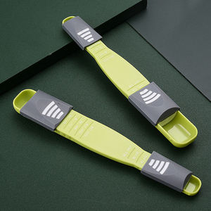 Gadget <span class=keywords><strong>de</strong></span> cocina para hornear, medición ajustable <span class=keywords><strong>de</strong></span> doble cabeza, plástico WPC, cuchara medidora <span class=keywords><strong>de</strong></span> café y <span class=keywords><strong>sal</strong></span>, herramientas <span class=keywords><strong>de</strong></span> medición para hornear - Product Image 1