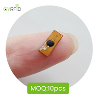 Micro-puce RFID FPC programmable NFC autocollante, petite taille 5mm 6mm 8mm 10mm 12mm, étanche, anti-métal, 213 215 216