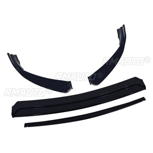 สปอยเลอร์กันชนหน้ารถยนต์ ชิ้นส่วนตกแต่งสำหรับ Mercedes Benz W205 2015-2018 ตัวป้องกันกันชน - Product Image 6