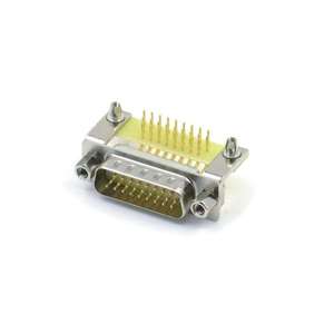 Conector Macho HD-SUB de Alta Densidad de 26 Pines, Tipo DIP R/A, Material de Contacto de Cobre DB 26 para PCB, Conector DB de 26 Pines - Product Image 1