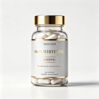 Capsules de collagène, vitamine C et glutathion 3 en 1, marque privée, OEM ODM, complément alimentaire naturel pour les soins de la peau