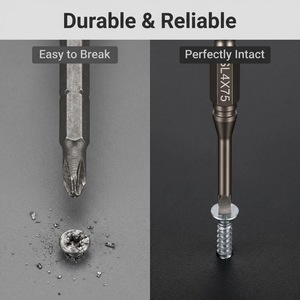 Guest Quality Sl Series Flathead Electric <b>Screwdriver</b> <b>Bits</b> 50 75 100 150mm Hex Shank <b>Set</b> For Drill - Product Image 4