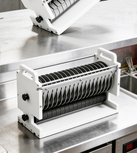 Machine à trancher la viande fraîche de bœuf, de mouton et de porc entièrement automatique pour une découpe et un façonnage rapides des bandes - Product Image 2