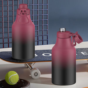 64 Oz Insulated Stainless Steel Water <b>Bottle</b> For Adults High Thermal Performance For Travel Back School Customizable Logo Design - Product Image 1