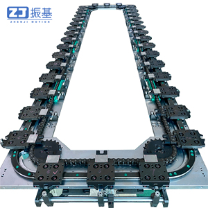 Sabuk Konveyor Rantai Tugas Berat Otomatis Zhenji -20 ℃ ~80 ℃   Rentang Suhu Kerja Jalur Pengujian Perangkat Daya - Product Image 1