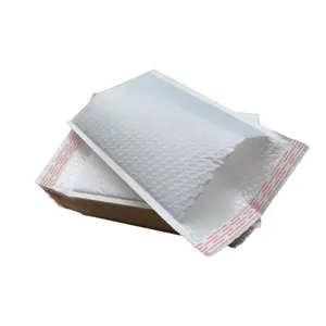 진주 빛 필름 거품 봉투 가방 두꺼운 크래프트 종이 거품 충격 방지 포장 의류 물류 포장 익스프레스 가방