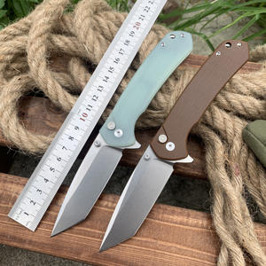 GT-T0033 nuovo coltello da caccia D2 lama G10 manico coltello pieghevole campeggio coltello portatile Tunafire - Product Image 2