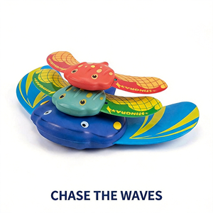 Giocattoli galleggianti in EVA a forma di pesce diavolo per bambini, ideali per il bagno, la spiaggia e la piscina - Perfetti per l'estate all'aperto - Product Image 2