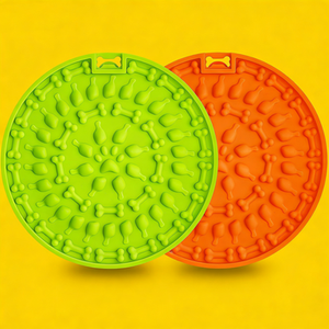 โปรโมชั่นสุดฮอต ชามอาหารสุนัข แผ่นรองให้อาหารแบบช้า ทนทาน พร้อมจุกดูดสุญญากาศ แผ่นรองเลียซิลิโคนสำหรับสุนัข - Product Image 2