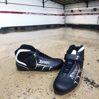 Haute qualité hommes femmes hiver intérieur Kart chaussures de course fermeture à lacets PU semelle extérieure en caoutchouc doublure en maille prix