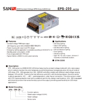 Alimentation à courant et tension constants SANPU pour LED 12V/24V AC/DC, pour caméra CCTV IP20 intérieure, efficacité 88%, SMPS