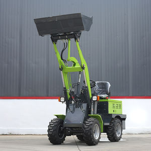 Экологичный колесный погрузчик электрическая мини-строительная машина с открытой кабиной для продажи - Product Image 1