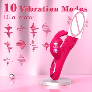 Massaggiatore Impermeabile a 10 Frequenze con Doppia Vibrazione Continua per Stimolazione Clitoridea, Vulvare e Punto G, Giocattolo Sessuale Femminile - Product Image 2