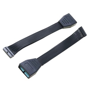 Bo mạch chủ Mainboard <span class=keywords><strong>USB3.0</strong></span> 19pin <span class=keywords><strong>20pin</strong></span> nữ để USB 3.0 19pin 20 pin nam mở rộng chuyển đổi kết nối cáp - Product Image 3