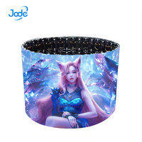 Écran LED incurvé Jode flexible pour location, mur vidéo extérieur HD P3.91, écran d'affichage LED pour scène et fond de scène de musée