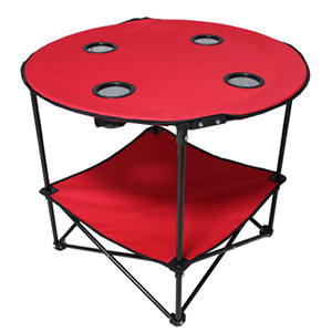 Ensemble table et chaises d'extérieur pliantes en alliage d'aluminium Oxford 704040cm, 40cm, nouveau/ - Product Image 1