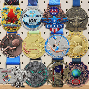 Medalla Personalizada OEM para Judo, Karate, Taekwondo, Atletismo, Gimnasia, Danza, Medallas Deportivas 3D de Metal, Premio Deportivo, Medalla de Fútbol, Pickleball - Product Image 1